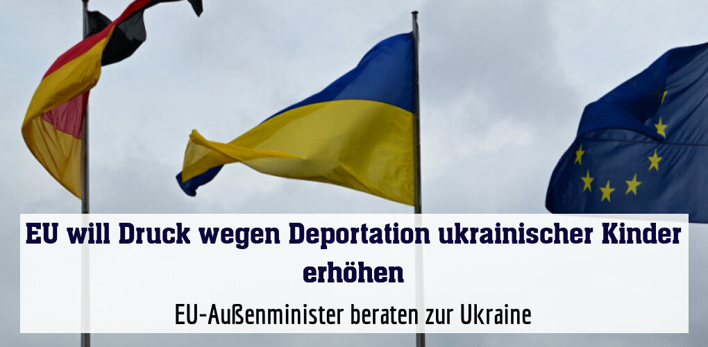 EU-Außenminister beraten zur Ukraine
