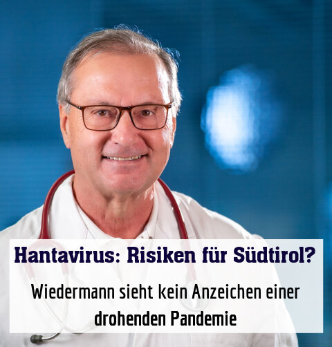 Wiedermann sieht kein Anzeichen einer drohenden Pandemie