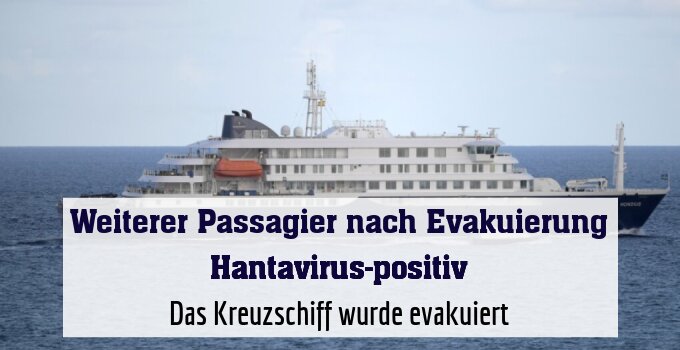 Das Kreuzschiff wurde evakuiert