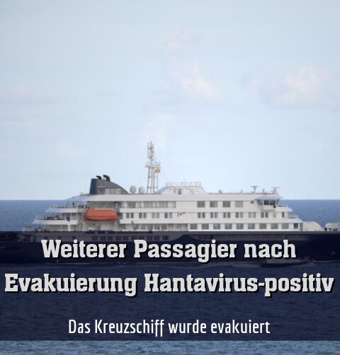 Das Kreuzschiff wurde evakuiert