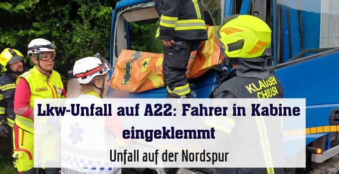 Unfall auf der Nordspur