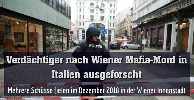Mehrere Schüsse fielen im Dezember 2018 in der Wiener Innenstadt