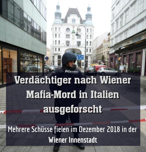 Mehrere Schüsse fielen im Dezember 2018 in der Wiener Innenstadt