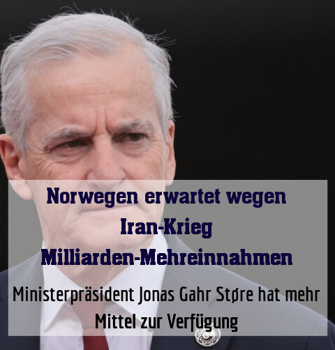 Ministerpräsident Jonas Gahr Støre hat mehr Mittel zur Verfügung