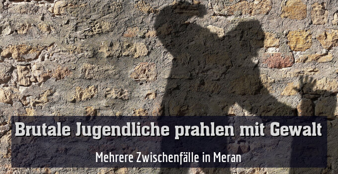 Mehrere Zwischenfälle in Meran