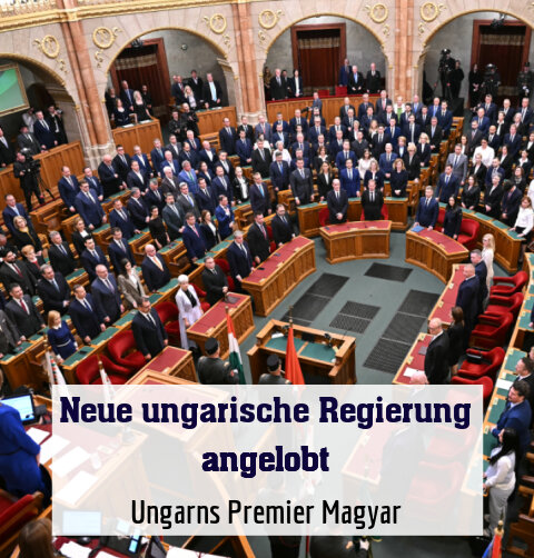 Kabinett von Péter Magyar trat einen Monat nach Wahlsieg Amt an