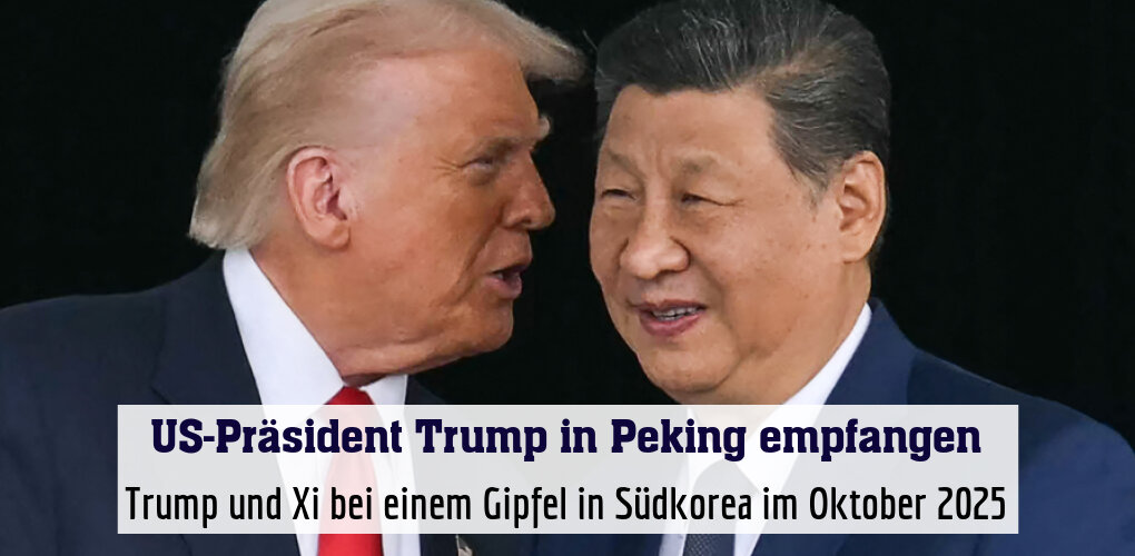 Trump und Xi bei einem Gipfel in Südkorea im Oktober 2025