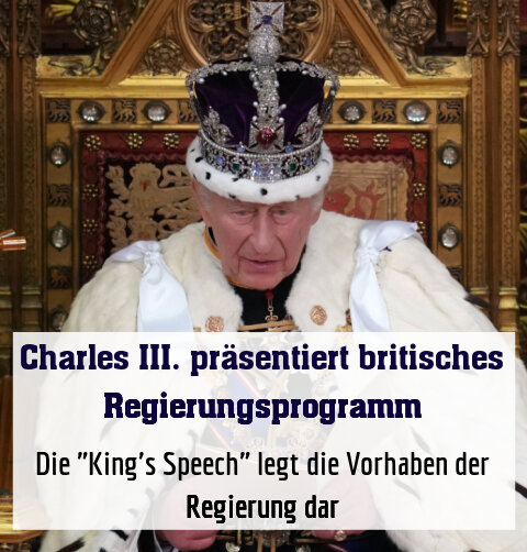 Die "King's Speech" legt die Vorhaben der Regierung dar