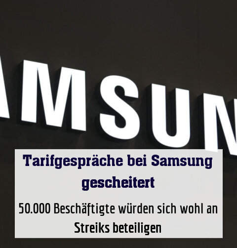 50.000 Beschäftigte würden sich wohl an Streiks beteiligen
