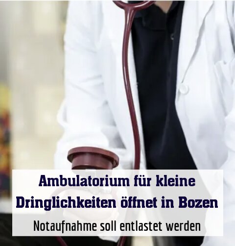 Notaufnahme soll entlastet werden