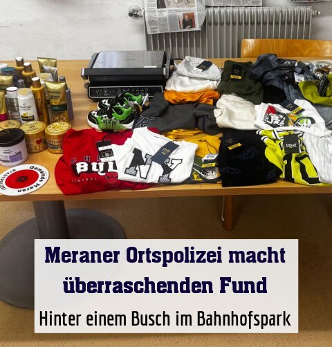 Hinter einem Busch im Bahnhofspark