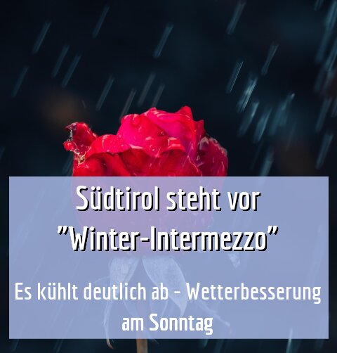 Es kühlt deutlich ab - Wetterbesserung am Sonntag