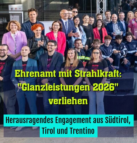 Herausragendes Engagement aus Südtirol, Tirol und Trentino