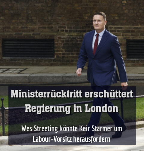 Wes Streeting könnte Keir Starmer um Labour-Vorsitz herausfordern
