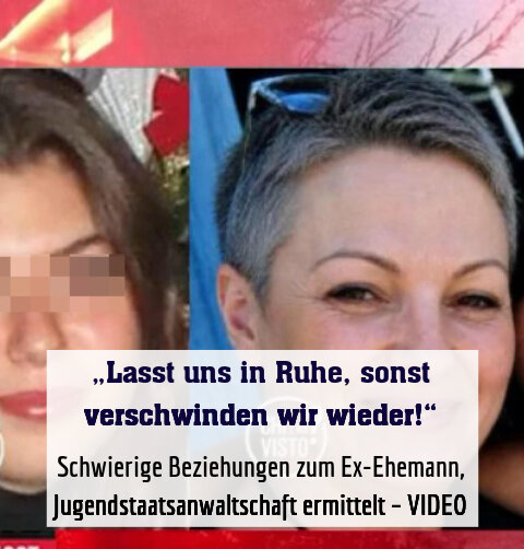 Schwierige Beziehungen zum Ex-Ehemann, Jugendstaatsanwaltschaft ermittelt – VIDEO