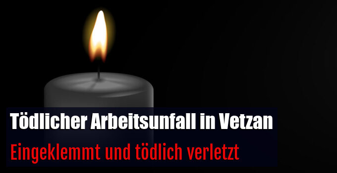 Eingeklemmt und tödlich verletzt