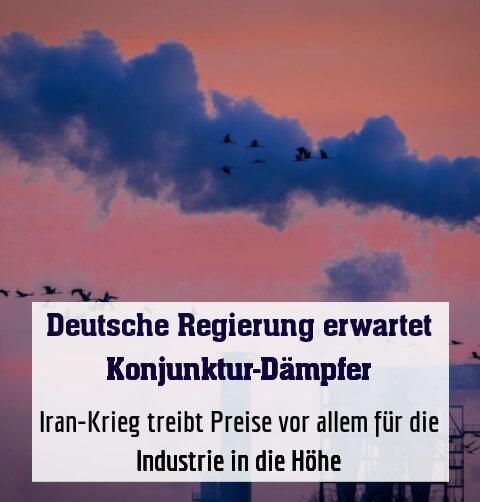Iran-Krieg treibt Preise vor allem für die Industrie in die Höhe