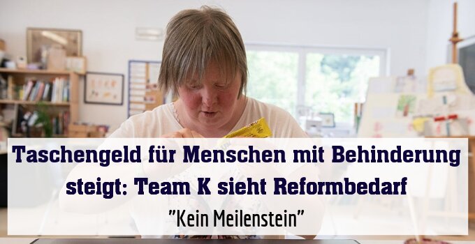 "Kein Meilenstein"
