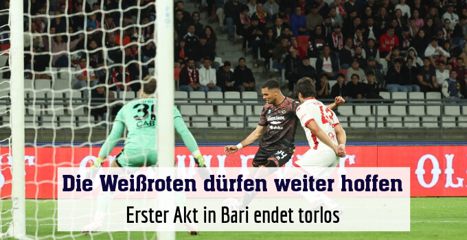 Erster Akt in Bari endet torlos