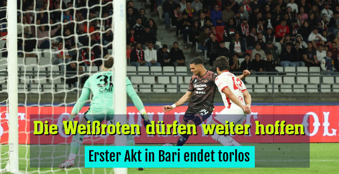 Erster Akt in Bari endet torlos