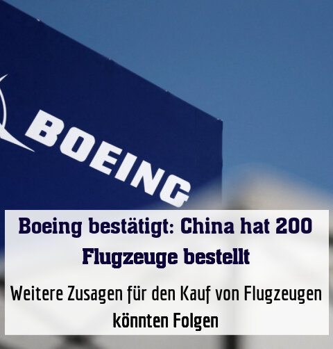 Weitere Zusagen für den Kauf von Flugzeugen könnten Folgen