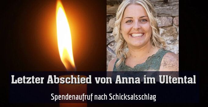Spendenaufruf nach Schicksalsschlag