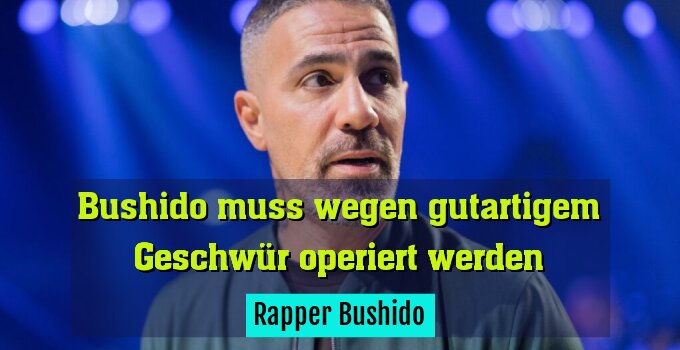 Rapper Bushido