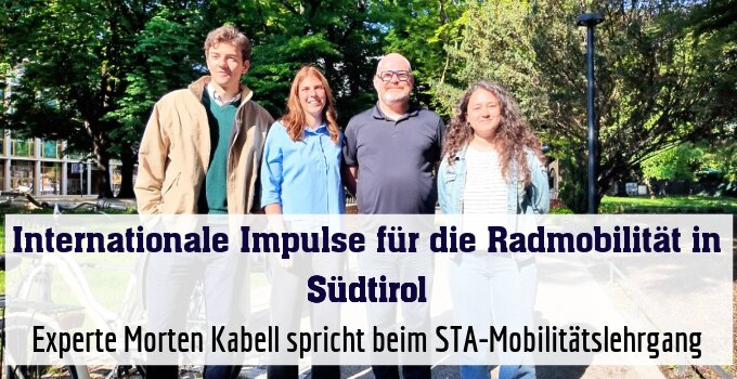 Experte Morten Kabell spricht beim STA-Mobilitätslehrgang