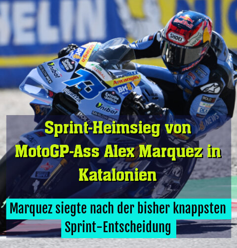 Marquez siegte nach der bisher knappsten Sprint-Entscheidung