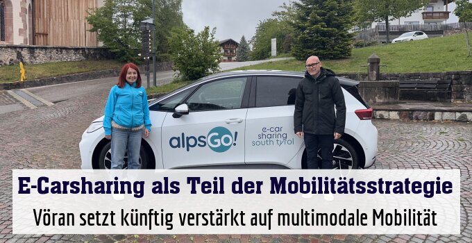 Vöran setzt künftig verstärkt auf multimodale Mobilität