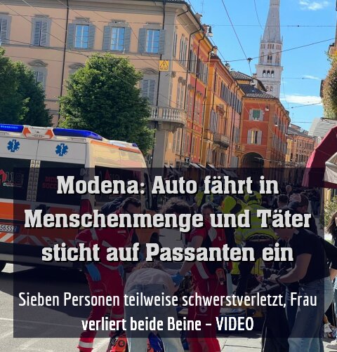 Sieben Personen teilweise schwerstverletzt, Frau verliert beide Beine – VIDEO