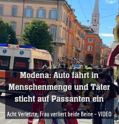 Acht Verletzte, Frau verliert beide Beine – VIDEO
