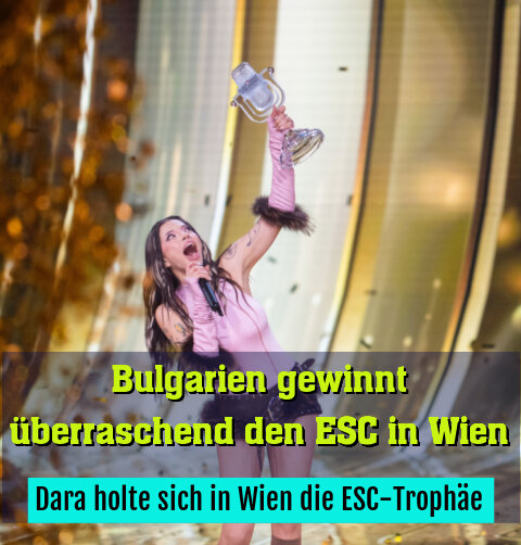 Dara holte sich in Wien die ESC-Trophäe