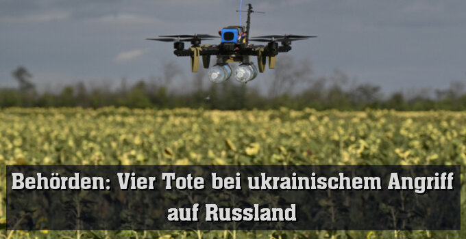 Ukrainische Drohne bei einer Übung (Archivbild)