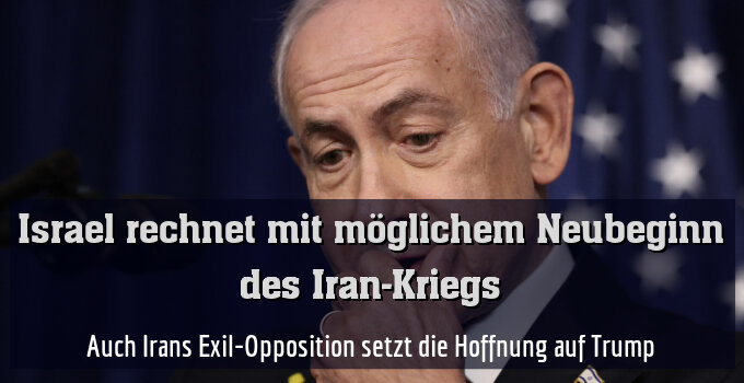 Benjamin Netanyahu: "Sind auf jedes Szenario vorbereitet"