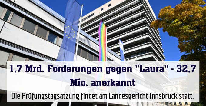 Die Prüfungstagsatzung findet am Landesgericht Innsbruck statt.