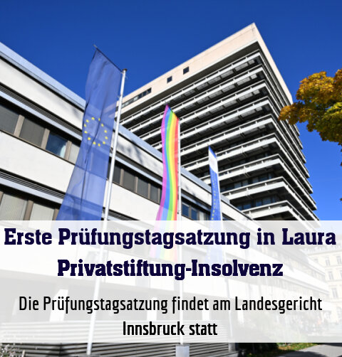 Die Prüfungstagsatzung findet am Landesgericht Innsbruck statt.
