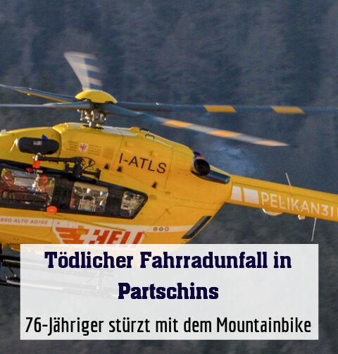 76-Jähriger stürzt mit dem Mountainbike