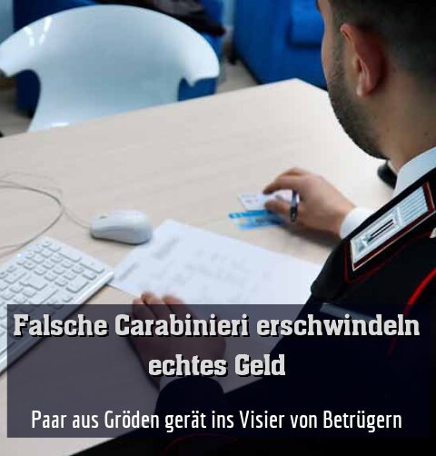 Paar aus Gröden gerät ins Visier von Betrügern