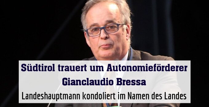 Landeshauptmann kondoliert im Namen des Landes