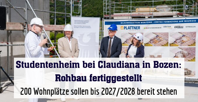200 Wohnplätze sollen bis 2027/2028 bereit stehen