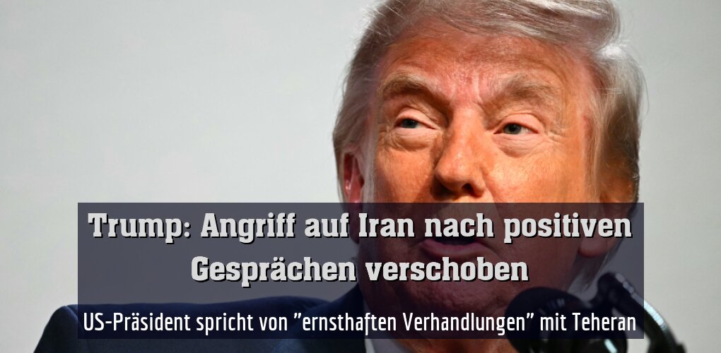 US-Präsident spricht von "ernsthaften Verhandlungen" mit Teheran