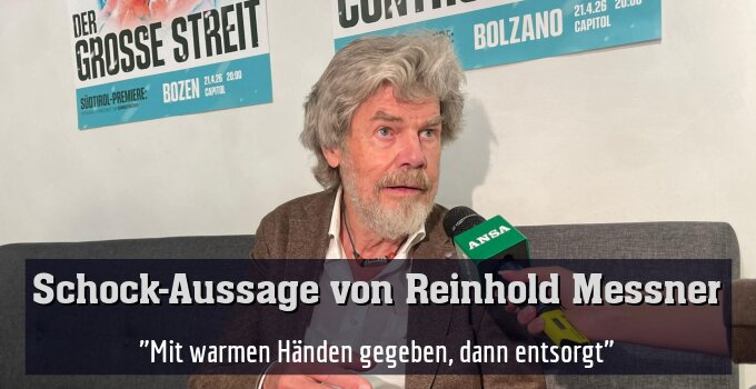 "Mit warmen Händen gegeben, dann entsorgt"