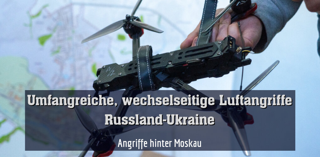 Angriffe hinter Moskau