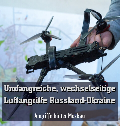 Angriffe hinter Moskau