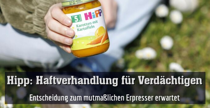 Entscheidung zum mutmaßlichen Erpresser erwartet