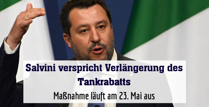 Maßnahme läuft am 23. Mai aus