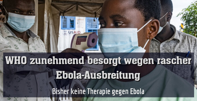 Bisher keine Therapie gegen Ebola