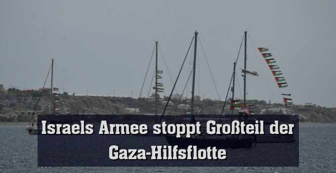 Zehn Boote der Hilfsflotte angeblich noch unterwegs (Archivbild)