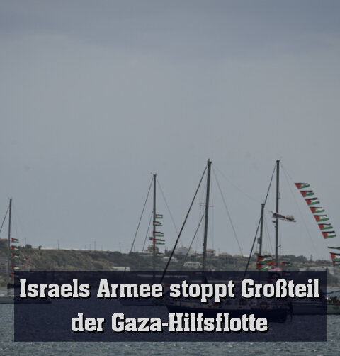 Zehn Boote der Hilfsflotte angeblich noch unterwegs (Archivbild)